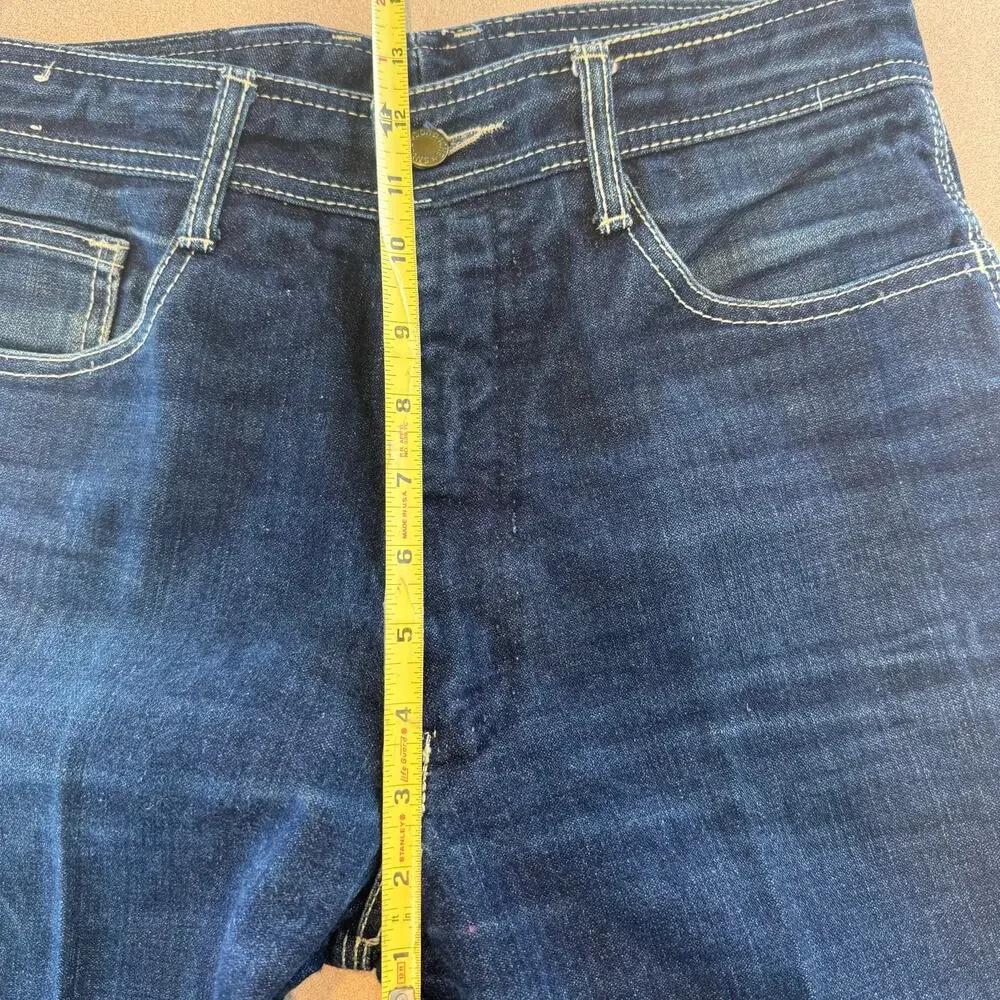 Y2K Vintage Jordache Jeans Straight Leg 80's SZ 11L  Dark Wash HEMMED 90'S